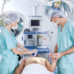 Patient in the operation theatre