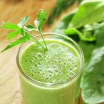 Healthy drink, vegetable juice, studio shot