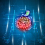 Gastrointestinal tract abstract background