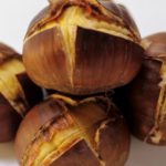 A few roasted chestnuts