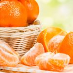 Ripe juicy tangerines