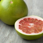 Red pomelo fruit