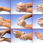 Correct hand washing