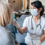 Doctor’s home visiting during the quarantine