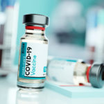 Vial Of Covid-19 Vaccine In A Medical Research Lab