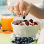Healthy breakfast at home