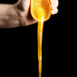 Fresh squezeed orange juice