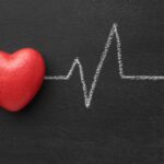 top-view-world-heart-day-concept