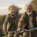 older-couple-riding-their-bikes-together-outdoors