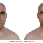 acromegaly-man-same-healthy-3d-260nw-2390632133