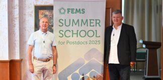 Проф. Антонио Вентоса, Шпанија, Претседател на FEMS (Prof. Antonio Ventosa, Spain, FEMS President,), и Проф. д-р Васо Талески