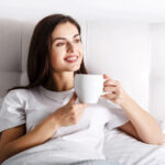 Woman with Cup in Hands